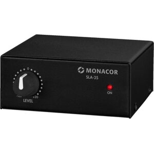 Monacor Pre-Amplifier/Attenuator SLA-35 Mikrofónový predzosilňovač