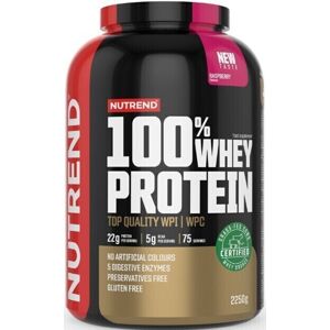 NUTREND 100% Whey Protein Raspberry 2250 g