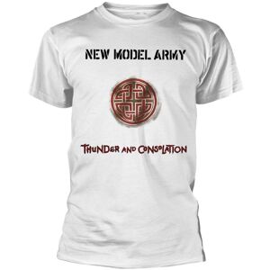 New Model Army Tričko Thunder And Consolation L Biela