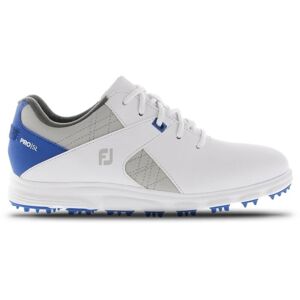 Footjoy Juniors Golf Shoes White/Blue US 3