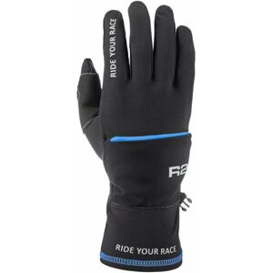 R2 Cover Gloves Blue/Black L Lyžiarske rukavice
