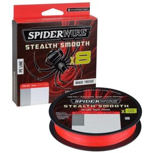 SpiderWire Stealth® Smooth8 x8 PE Braid Code Red 0,19 mm 18 kg-39 lbs 150 m Šnúra