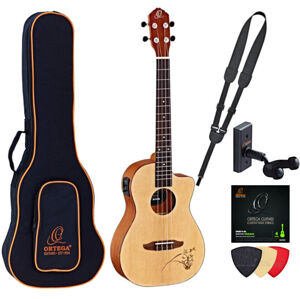 Ortega RU5CE-BA Deluxe SET Barytónové ukulele Natural