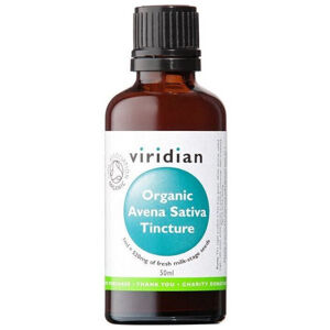 Viridian Avena Sativa Tincture Organic Tekutina 50 ml