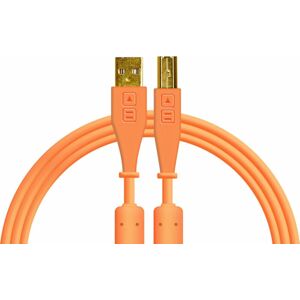 DJ Techtools Chroma Cable Oranžová 1,5 m USB Kábel