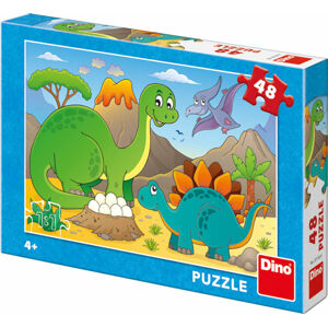 Dino Puzzle Dinosaury 48 dielov