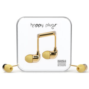 Happy Plugs In-Ear Gold Deluxe Edition