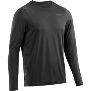 CEP W1136 Run Shirt Long Sleeve Men Black M Bežecké tričko s dlhým rukávom