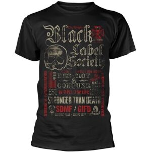 Black Label Society Tričko Destroy & Conquer Čierna XL