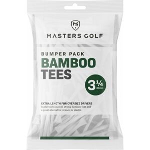 Masters Golf Bamboo Tees 3 1/4 Bumpa Bag White Bag 85pcs