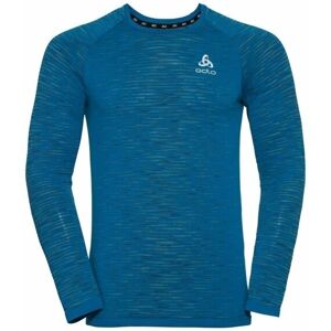 Odlo Blackcomb Ceramicool T-Shirt Mykonos Blue-Space Dye S