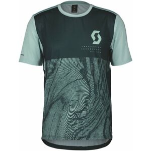 Scott Trail Vertic S/SL Men's Shirt Aruba Green/Mineral Green 2XL Tričko