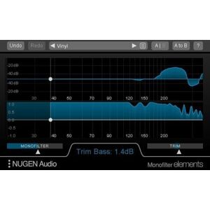 Nugen Audio Monofilter Elements (Digitálny produkt)