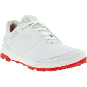 Ecco Biom Hybrid 3 Womens Golf Shoes White/Hibiscus 37