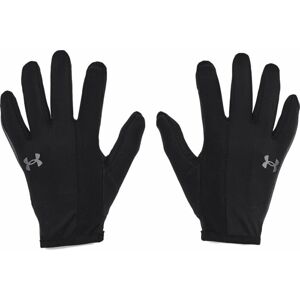 Under Armour Men's UA Storm Run Liner Gloves Black/Black Reflective XL
