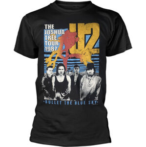 U2 Tričko Bullet The Blue Sky Čierna S