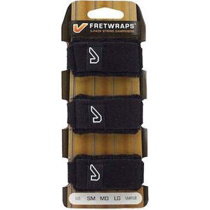 Gruv Gear Fretwrap 3-Pack Black S