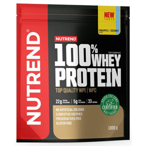 NUTREND 100% Whey Protein Ananás-Kokos 1000 g