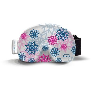 Soggle Goggle Cover Snowflakes Pink