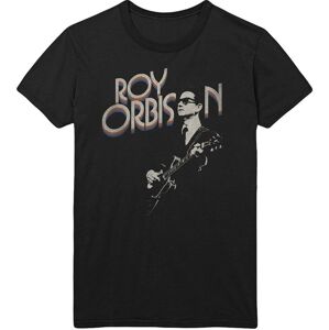 Roy Orbison Tričko Guitar & Logo Čierna M
