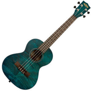 Kala KA-KA-TEM-B-W/UB-T Tenorové ukulele Blue Satin