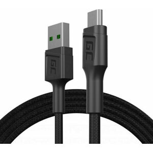 Green Cell KABGC20 PowerStream USB-A - Micro USB 120cm Čierna 120 cm USB Kábel