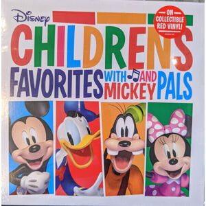 Disney Children's Favorites With Mickey & Pals OST (Red Coloured) (Vinyl LP)