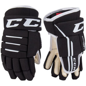 CCM Hokejové rukavice Tacks 4R2 SR 13 Čierna