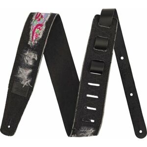 Fender Wrangler Ripped Paisley Denim Strap Black