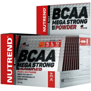 NUTREND BCAA Mega Strong Powder Pomaranč 20 10 g