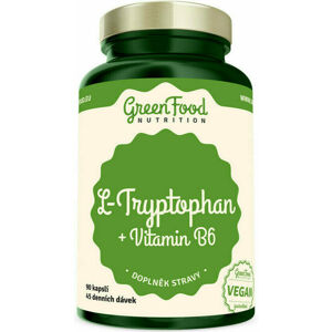 Green Food Nutrition L-Tryptophan Bez príchute 90