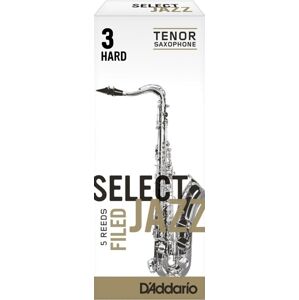 D'Addario-Woodwinds Select Jazz Filed 2S Plátok pre tenor saxofón
