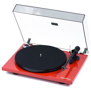 Pro-Ject Essential III + OM 10 High Gloss Red