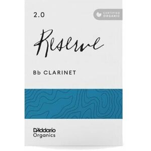 Rico Organic Reserve Bb 2 Plátok pre klarinet