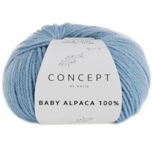 Katia Baby Alpaca 100% 511 Sky Blue