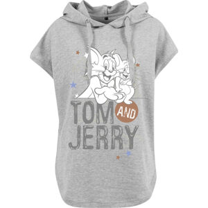 Tom & Jerry Mikina Logo Grey XS