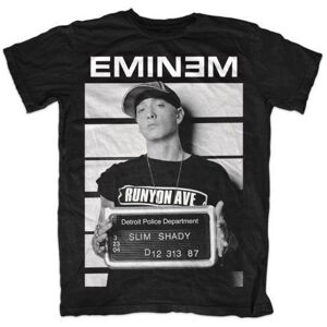 Eminem Tričko Unisex Arrest Unisex Black L