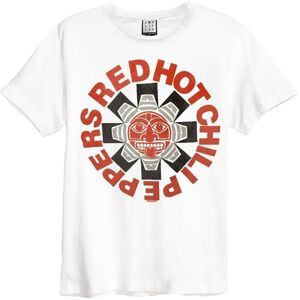 Red Hot Chili Peppers Tričko Aztec Biela L