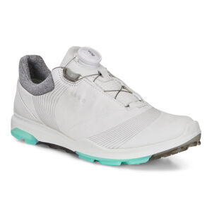 Ecco Biom Hybrid 3 Womens Golf Shoes White/Emerald 42