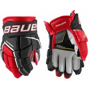 Bauer Hokejové rukavice S21 Supreme 3S Pro JR 11 Čierna-Červená