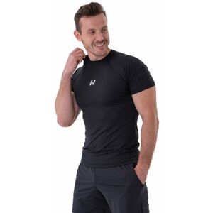 Nebbia Functional Slim-fit T-shirt Black XL Fitness tričko