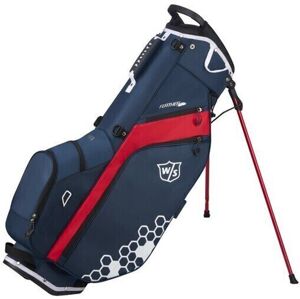 Wilson Staff Feather Stand Bag Navy/White/Red