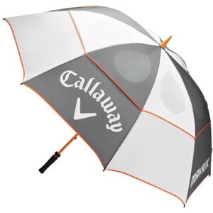 Callaway Mavrik Double Canopy Umbrella 68 White/Charcoal/Orange