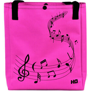 Hudební Obaly H-O TNKLL122 Melody Nákupná taška Ružová