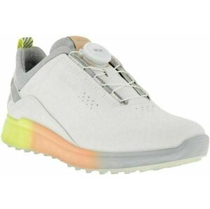Ecco S-Three Womens Golf Shoes White/Sunny Lime 42
