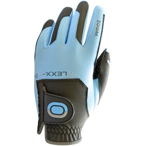 Zoom Gloves Weather Womens Golf Glove Charcoal/Light Blue LH