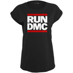 Run DMC Tričko Logo Čierna XS