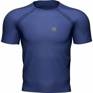 Compressport Training SS Tshirt M Sodalite/Primerose L Bežecké tričko s krátkym rukávom
