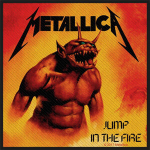 Metallica Jump In The Fire Nášivka Oranžová