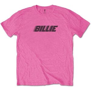 Billie Eilish Tričko Racer Logo & Blohsh L Ružová